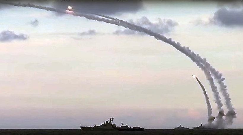 Από τη Μεσόγειο, ρωσικά υποβρύχια έπληξαν στόχους του Ισλαμικού Κράτους στη Συρία